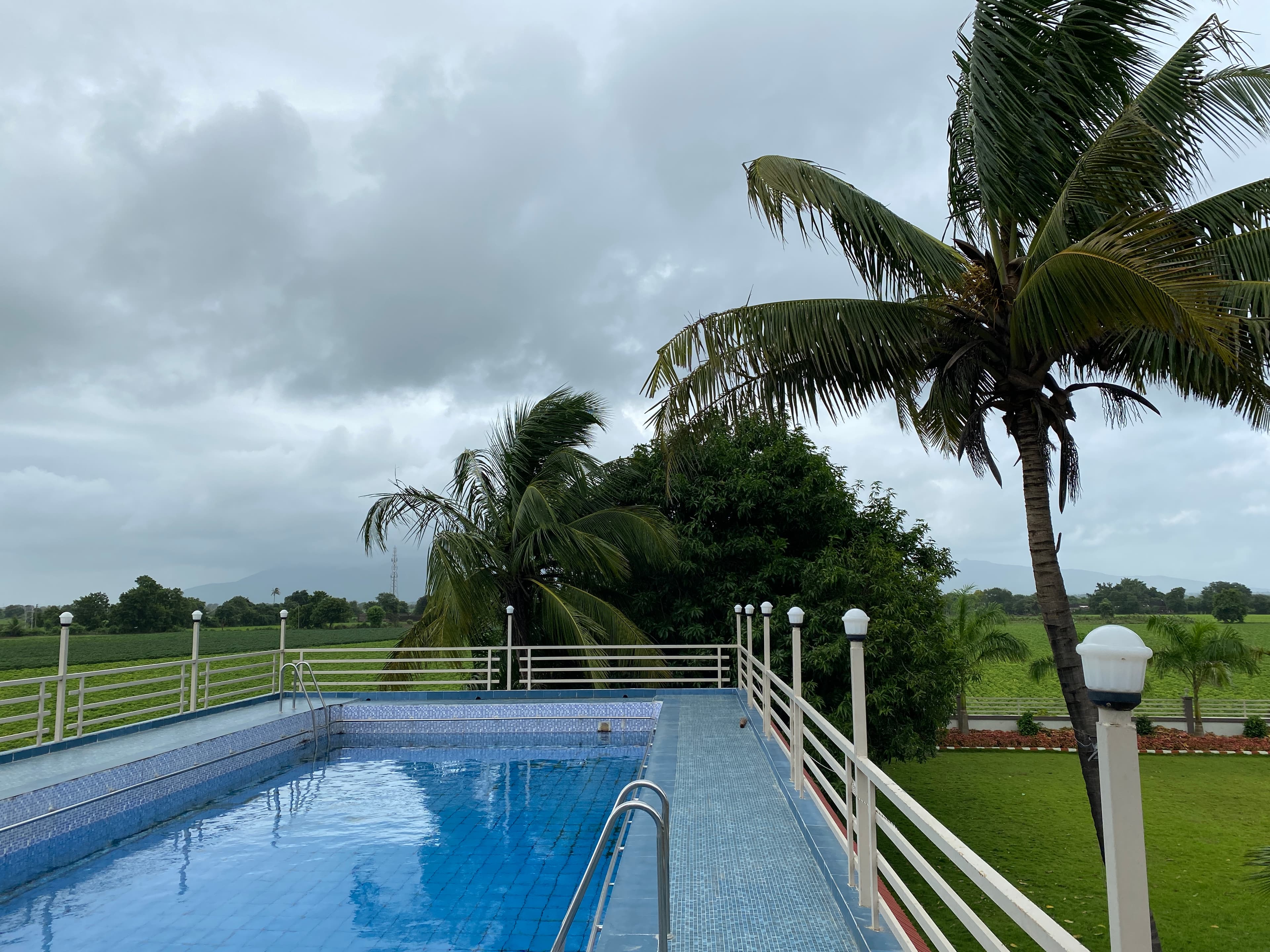 Swimming pool at Vraj Vatika
